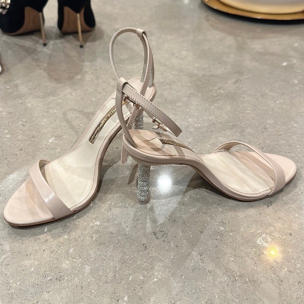 Sophia Webster crystal heels sandals